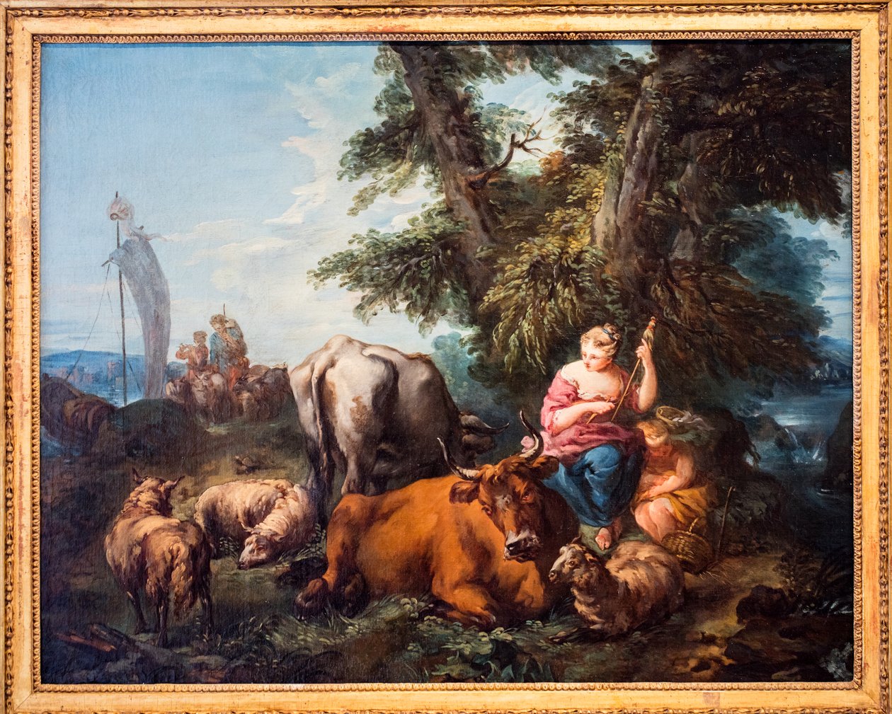 Pastorale zorg door Francois Boucher