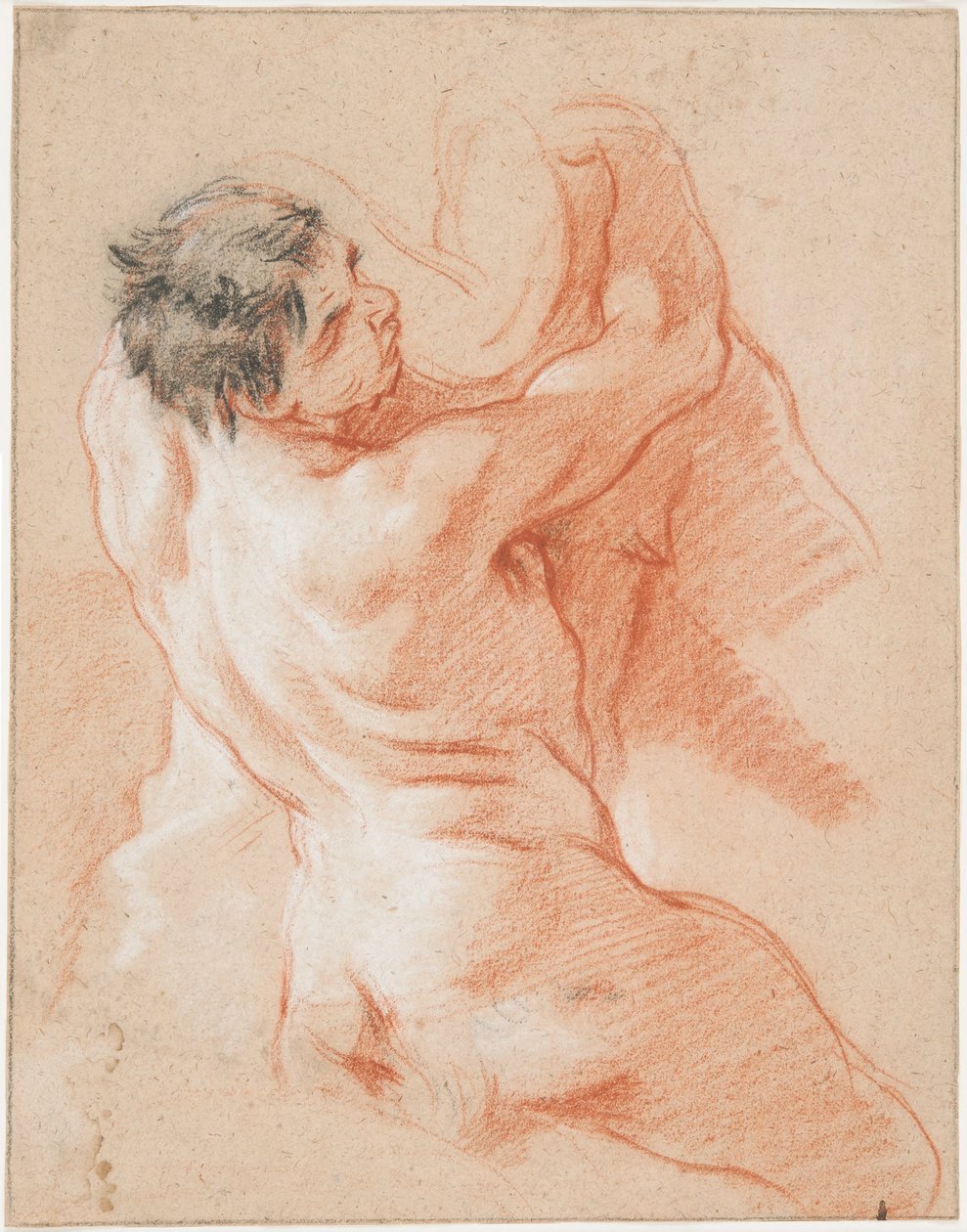 Studie naar een Triton door François Boucher