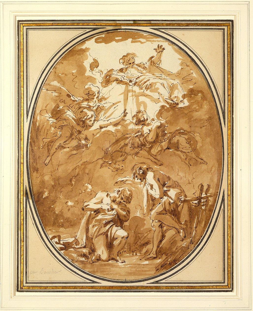 De doop van Christus door François Boucher