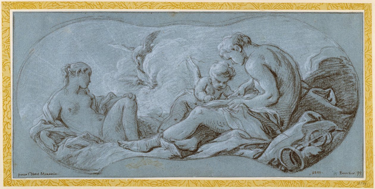 De opvoeding van Cupido door François Boucher