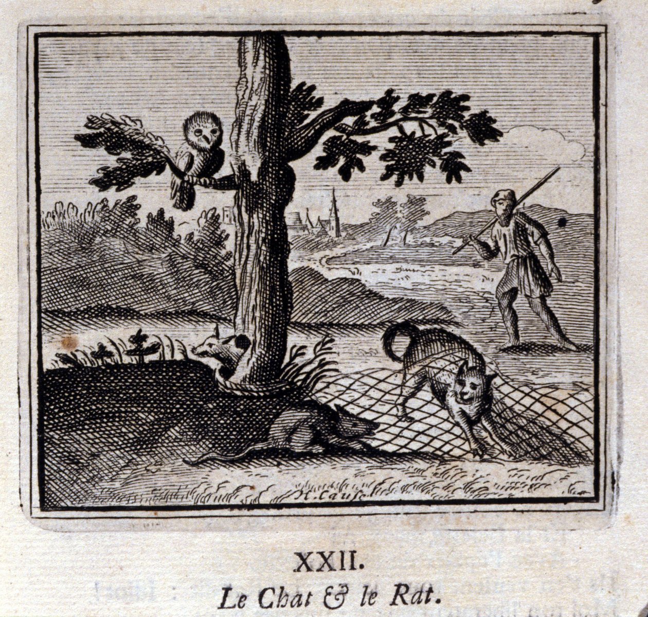 De Kat en de Rat door Francois Chauveau