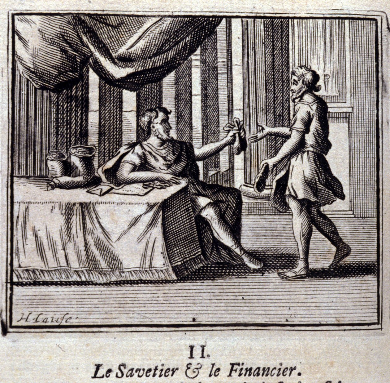 De Schoenmaker en de Vinder door Francois Chauveau