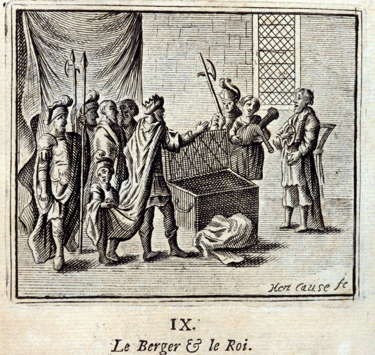 De Herder en de Koning door Francois Chauveau
