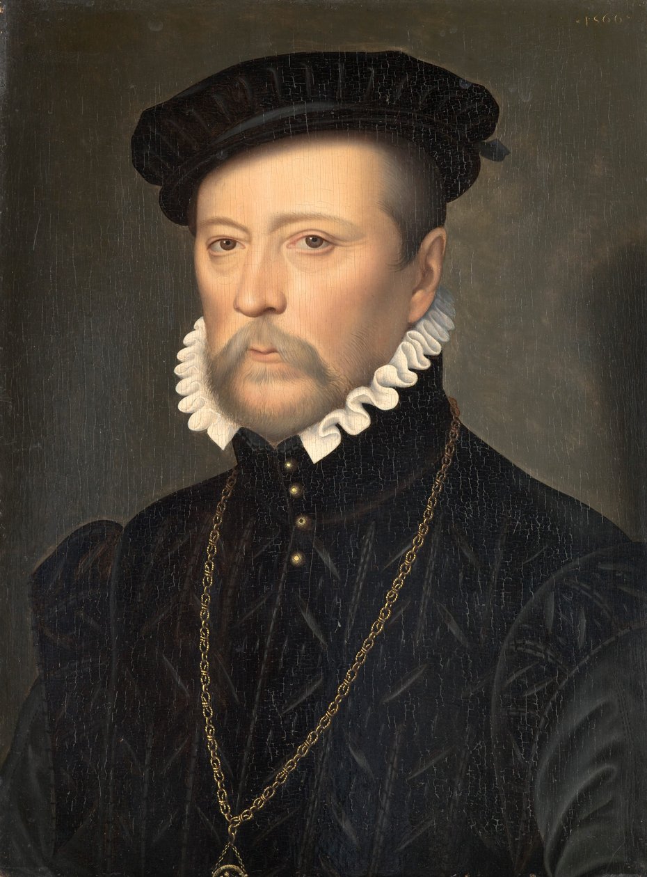 Portret van François de Scépeaux door François Clouet