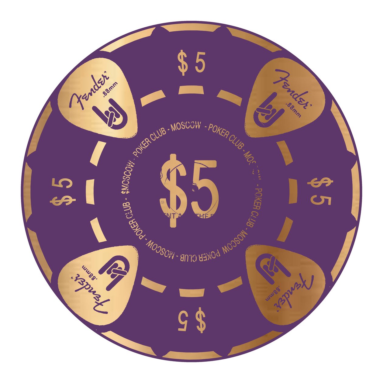 PokerChip, 2015 door Francois Domain