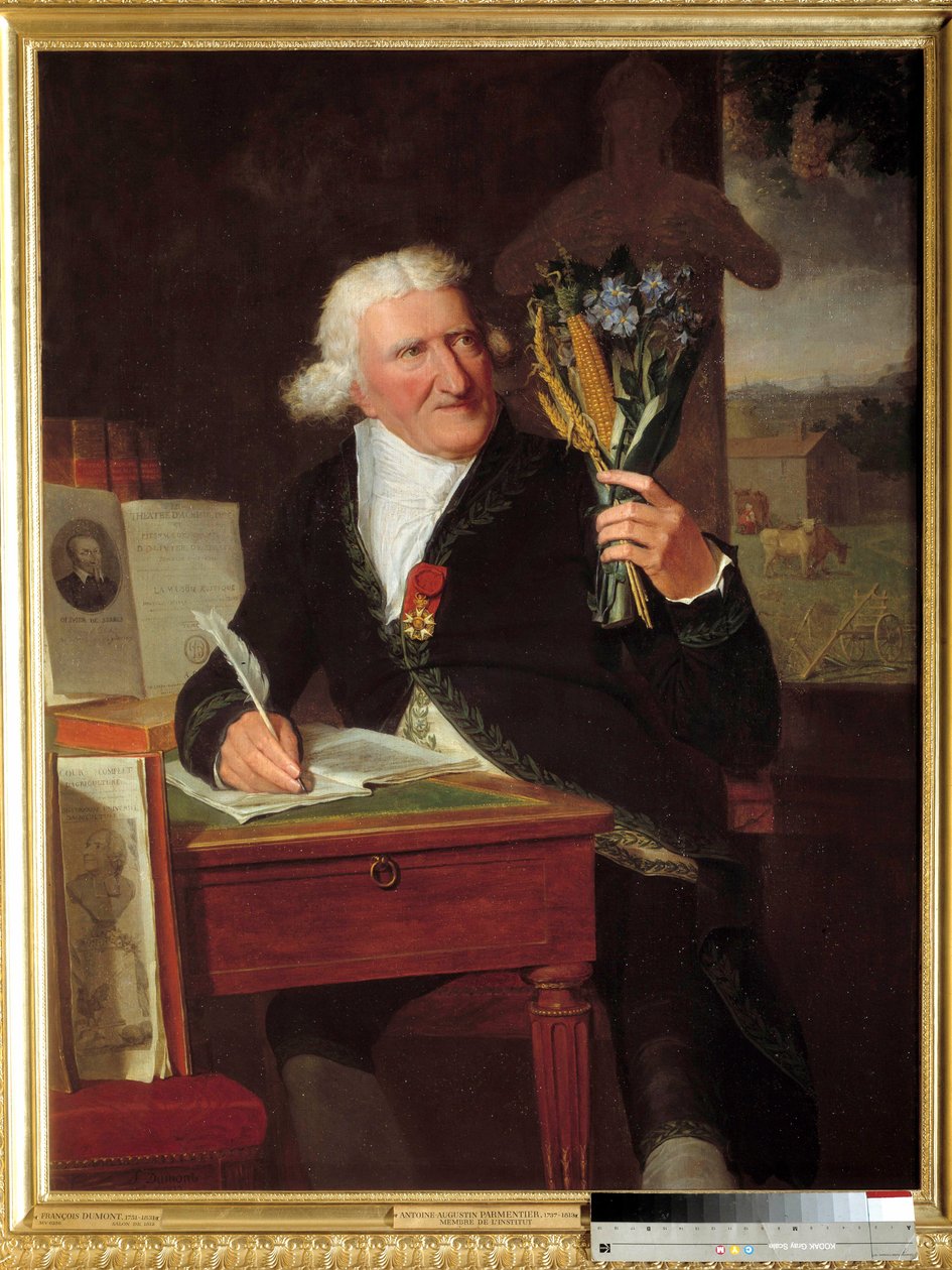 Portret van Antoine Augustin, Baron Parmentier (1737-1813) door Francois Dumont