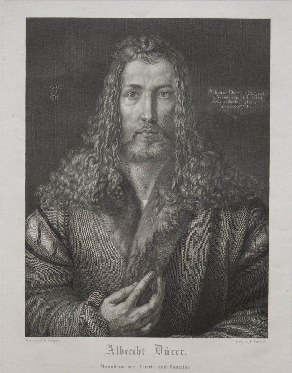 Albrecht Dürer door François Forster