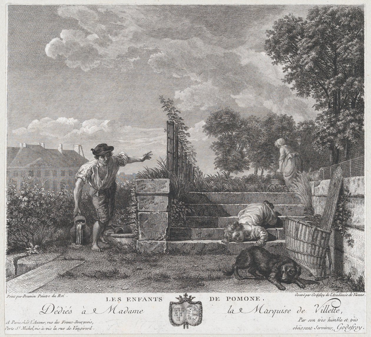 De Kinderen van Pomona door Francois Godefroy
