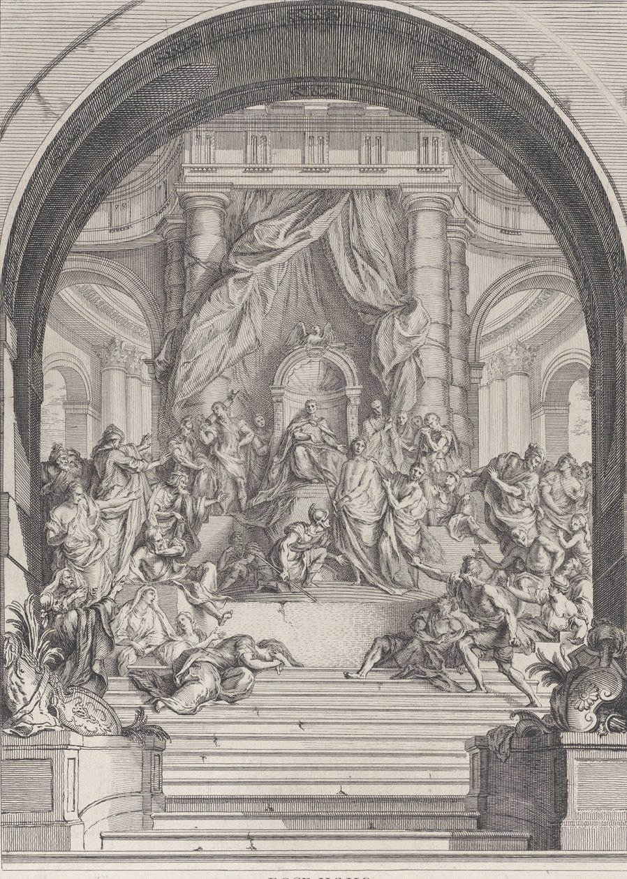 Ecce Homo, 1720-62 door Francois Joullain