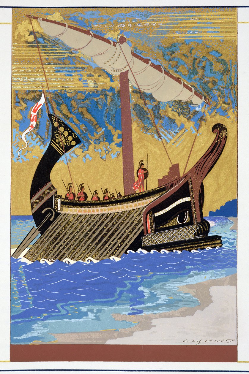 Het Schip van Odysseus, uit 
