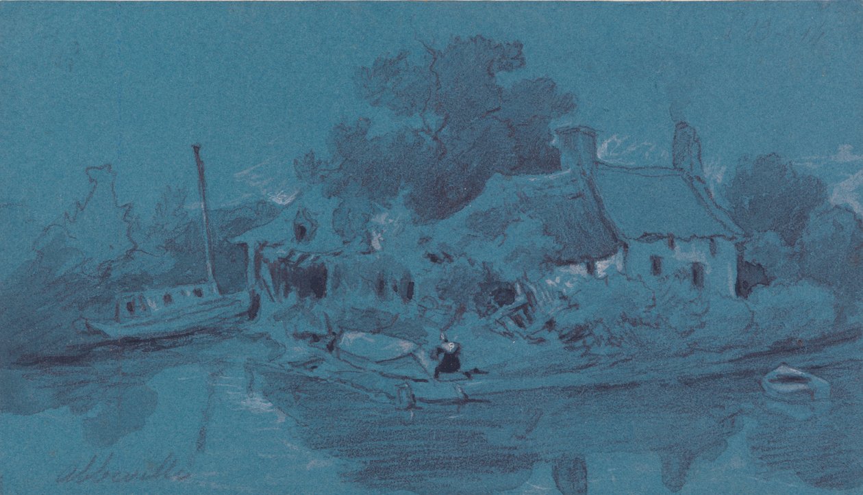 Abbeville door Francois Louis Thomas Francia