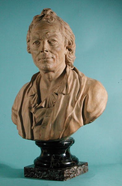 Buste van Christoph Wilibald Gluck (1714-87) door Francois Martin