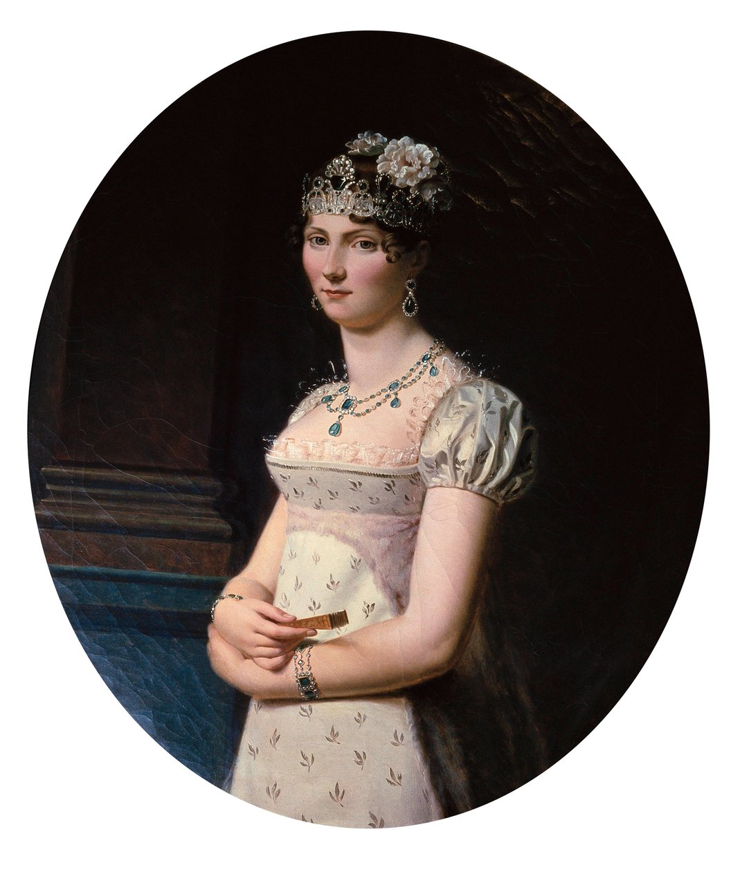 Portret van Stephanie de Beauharnais door Francois Pascal Simon (after) Gerard