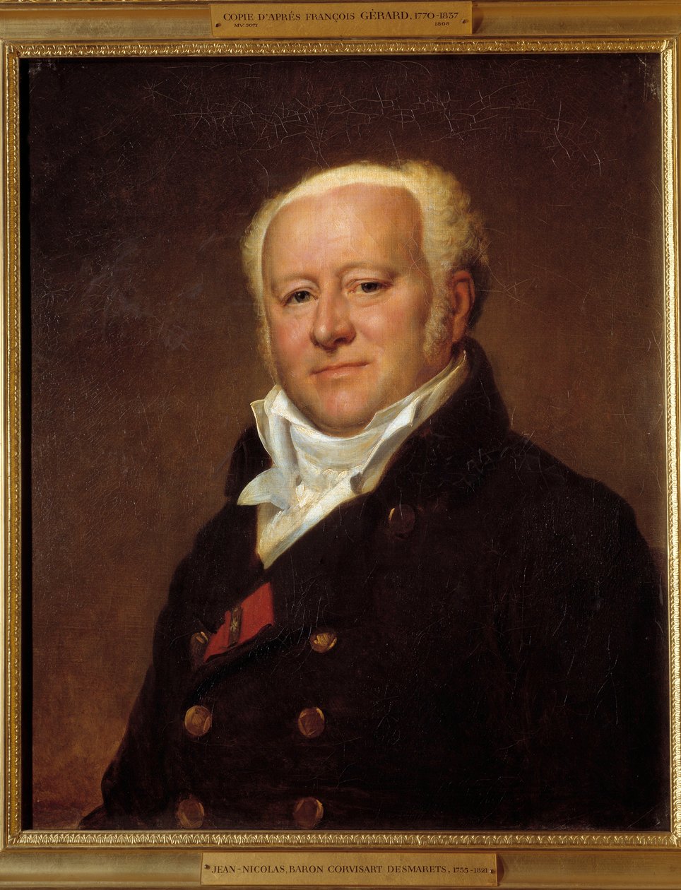 Portret van Baron Jean Nicolas Corvisart-Desmaretz door Baron François Pascal Simon Gérard