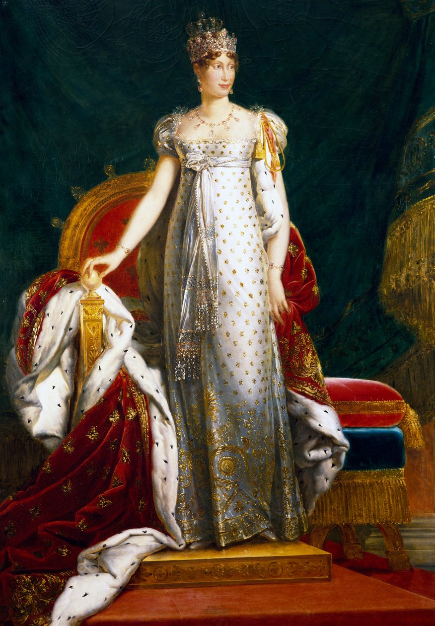 Portret van Marie Louise, Keizerin van Frankrijk door Baron François Pascal Simon Gérard