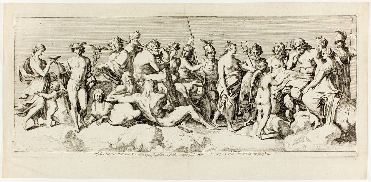 Geschiedenis van Psyche door Francois Perrier