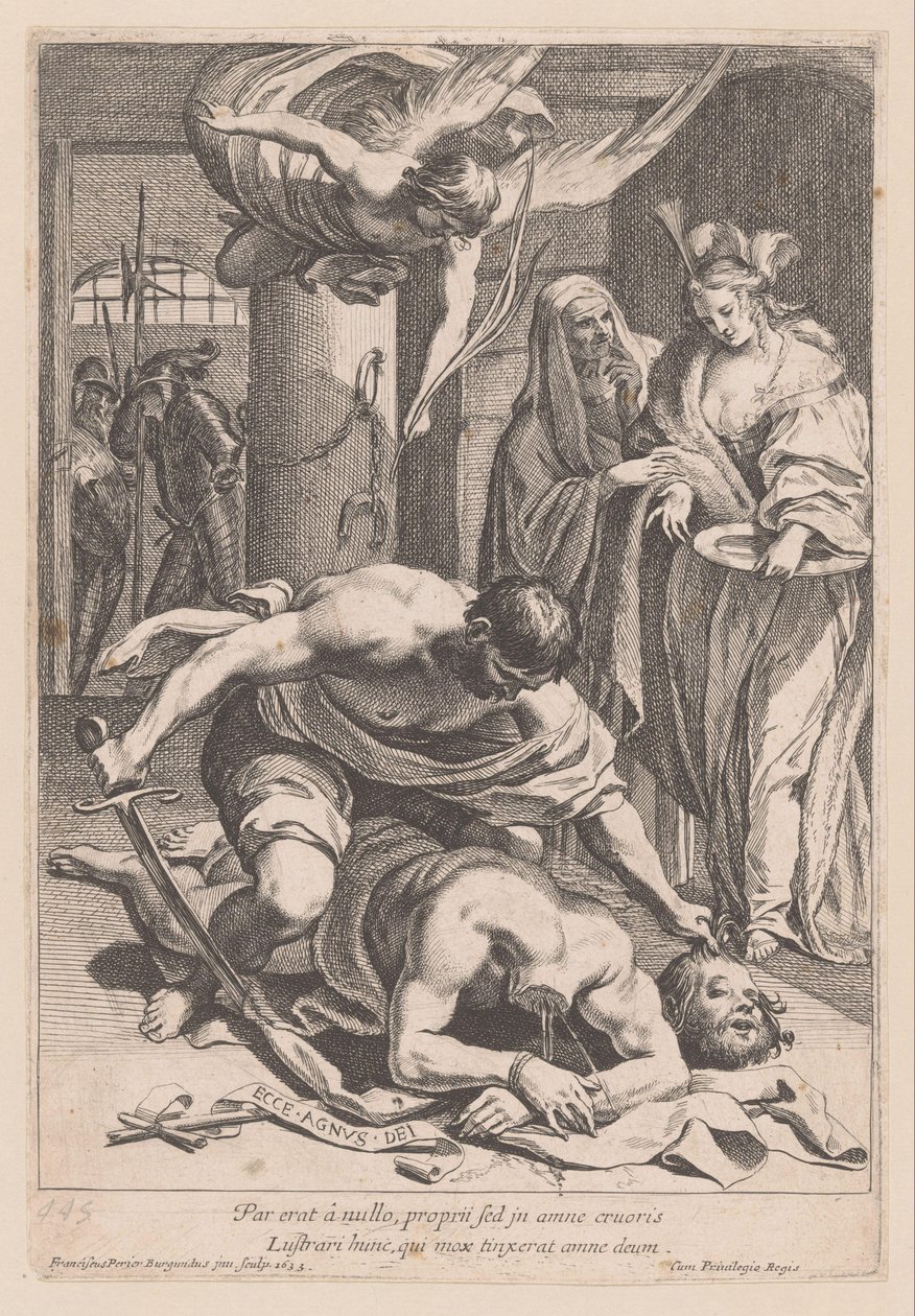 Onthoofding van Johannes de Doper door Francois Perrier