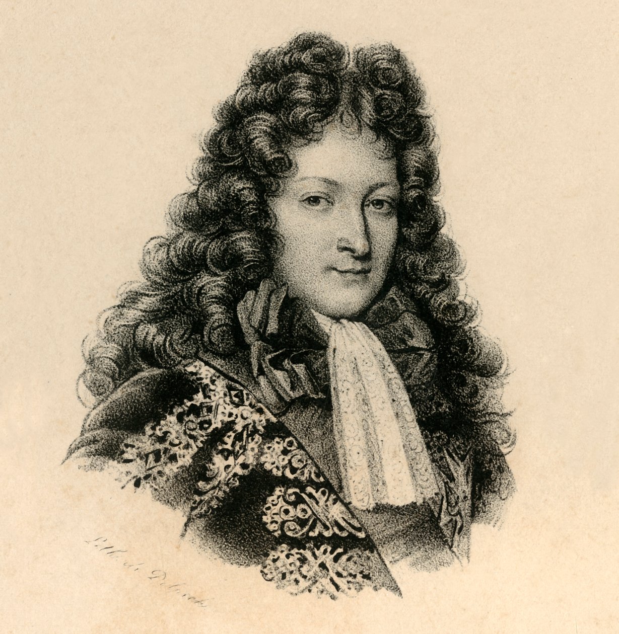 Louis Dauphin Fils de Louis XIV door Francois Seraphin Delpech