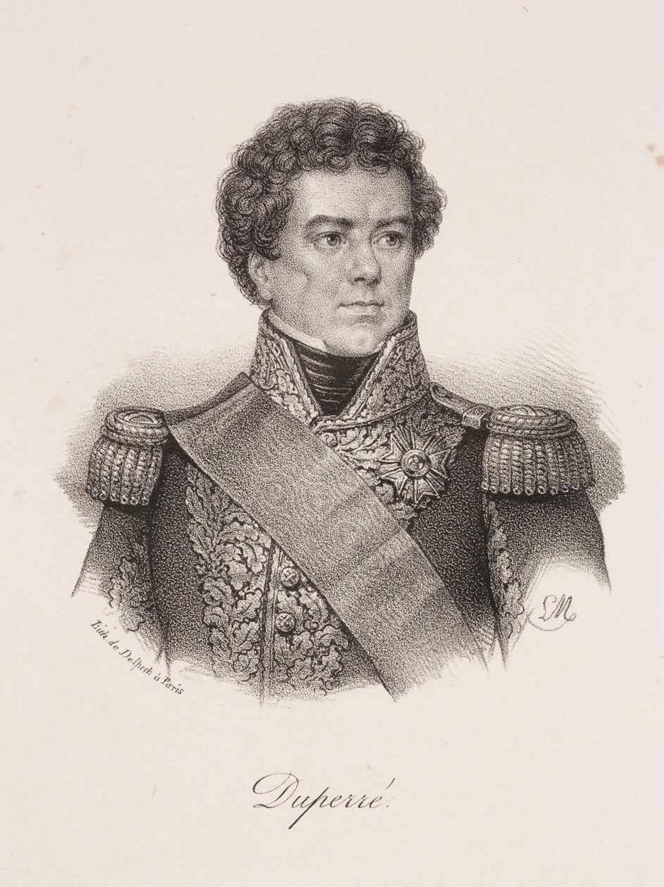 Portret van Guy-Victor Duperré door Francois Seraphin Delpech
