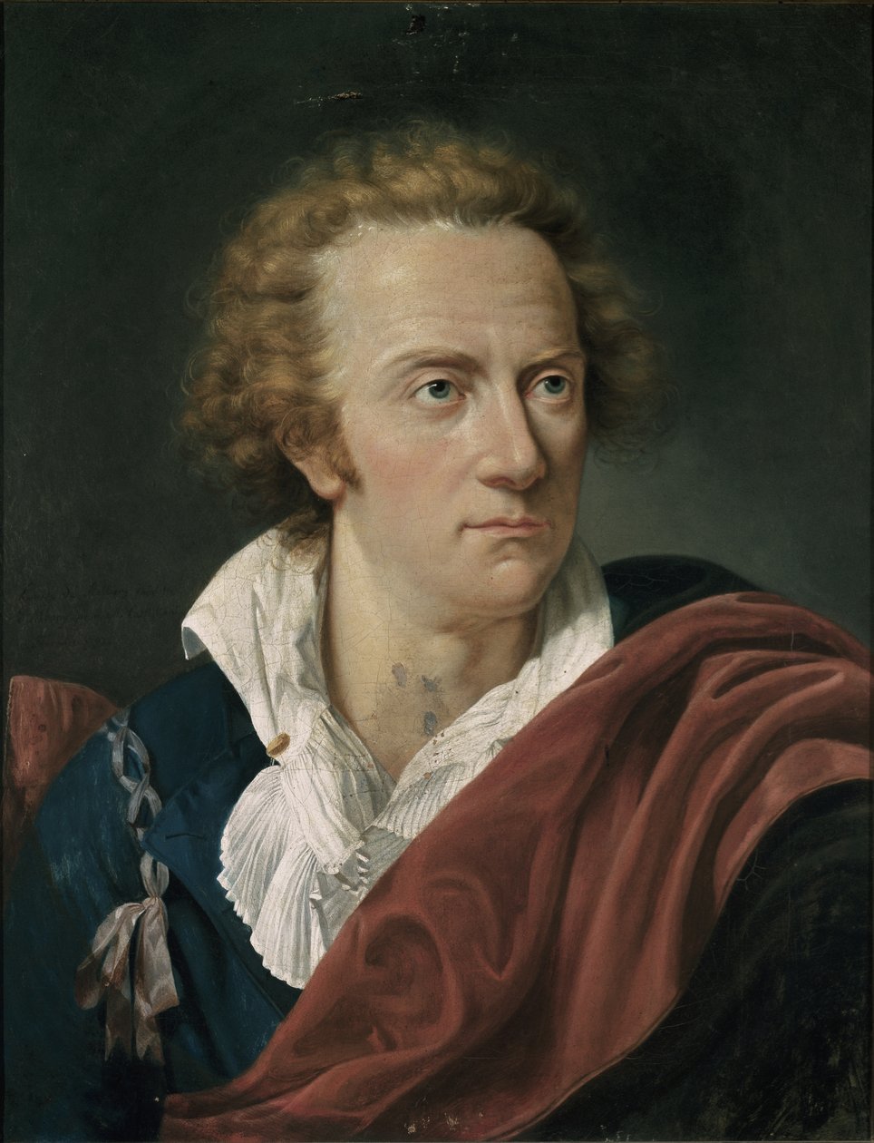 Portret van Vittorio Alfieri door Francois Xavier Fabre