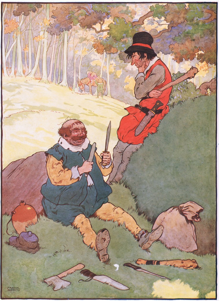Toch zwoer een van hen, harder van hart, zijn opdracht te vervullen, 1930s door Frank Adams