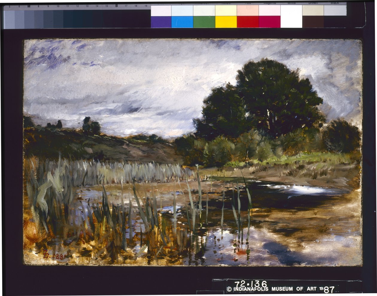 Polling Landschap door Frank Duveneck