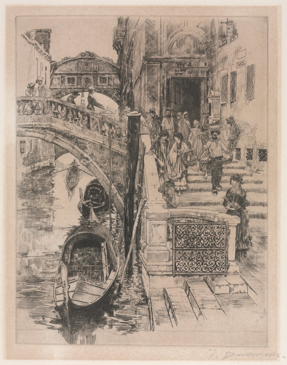 De Brug der Zuchten (tweede plaat) door Frank Duveneck