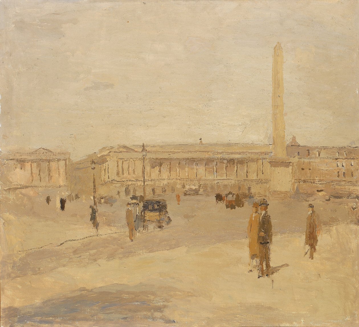 Place de la Concorde nr. III door Frank Edwin Scott