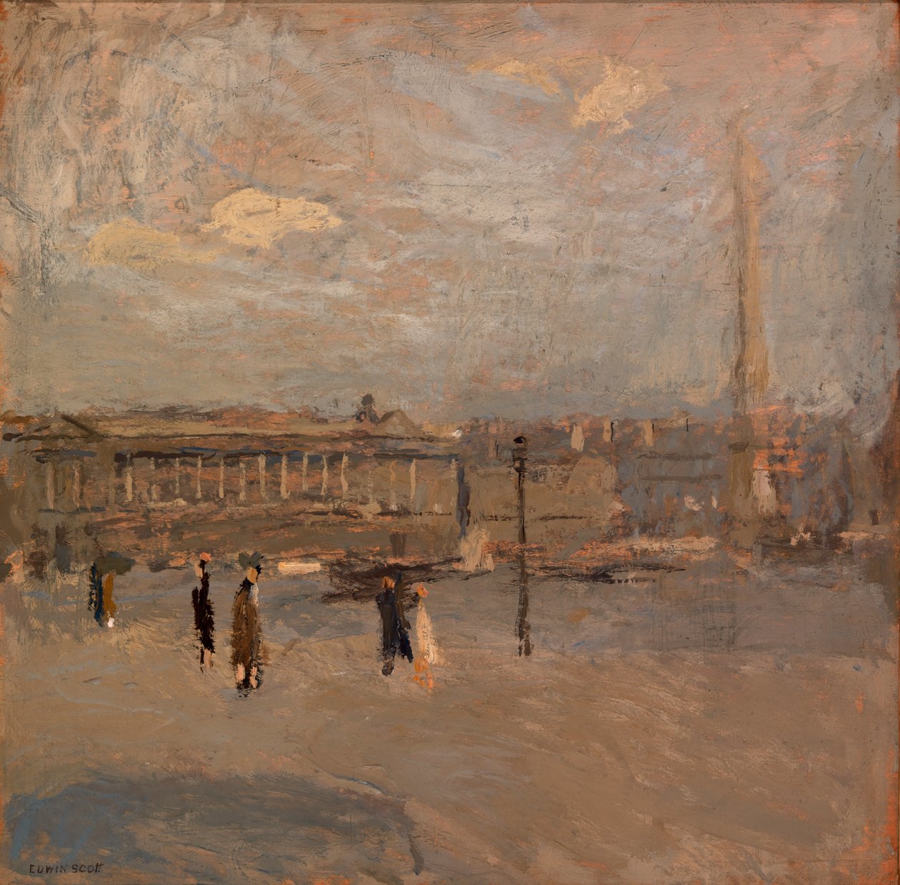 Place de la Concorde no. IV-A door Frank Edwin Scott