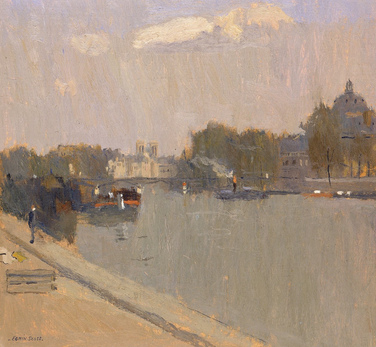 De Seine in Parijs L