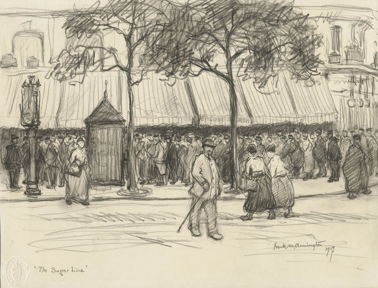 De Suikerlijn, 1917 door Frank Milton Armington