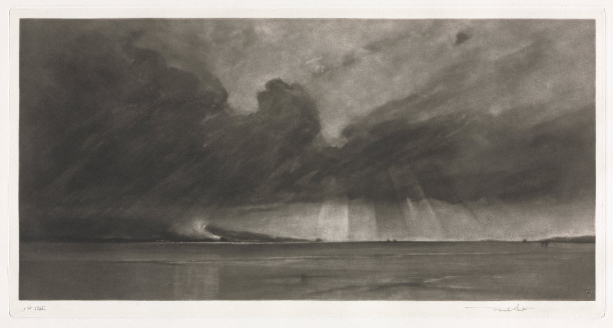 Wolkenmars over de Zanden van Dee door Frank Short
