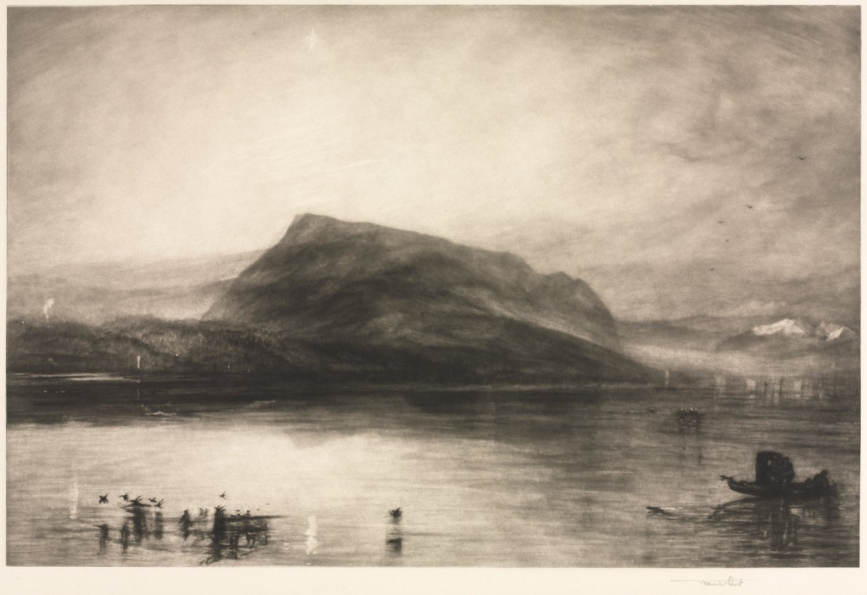 Mt. Rigi bij zonsopgang door Frank Short
