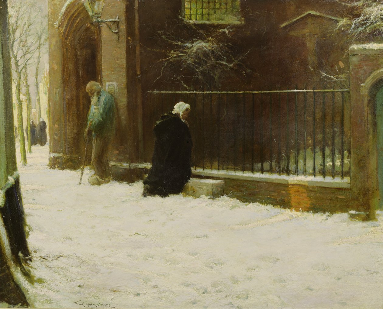 Buiten de Kerk door Frank Spenlove Spenlove
