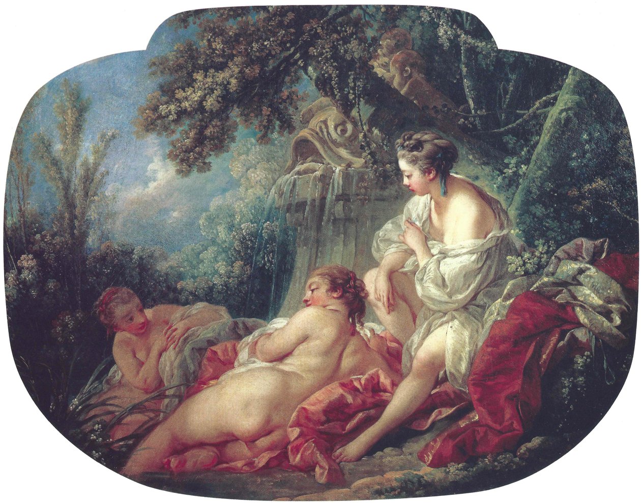 De vier jaargetijden: Zomer door François Boucher