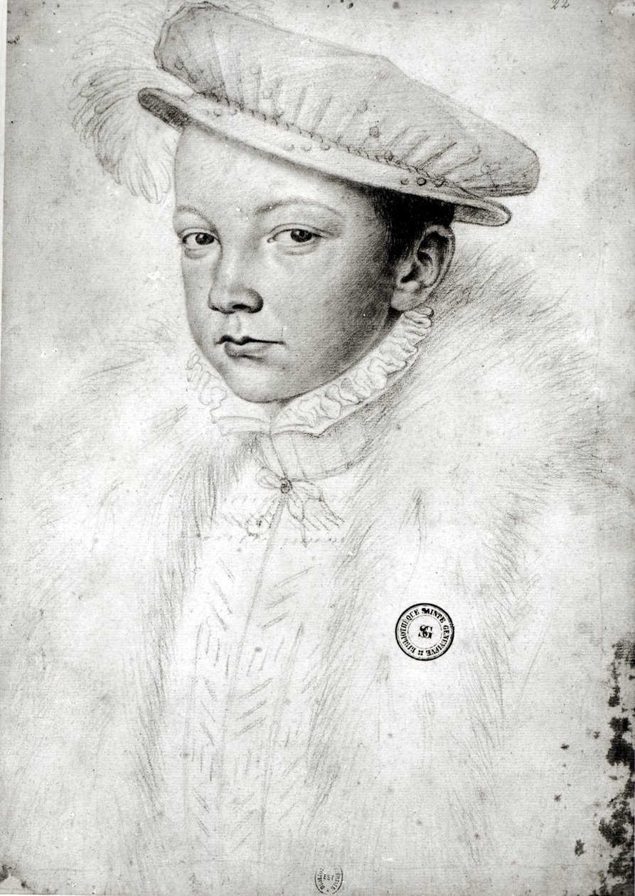 Francois II (1544-60) 1560 door François Clouet