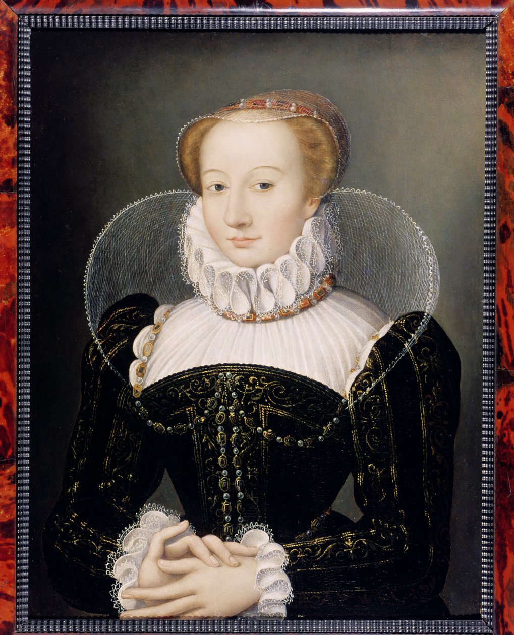Portret van een Dame door François Clouet