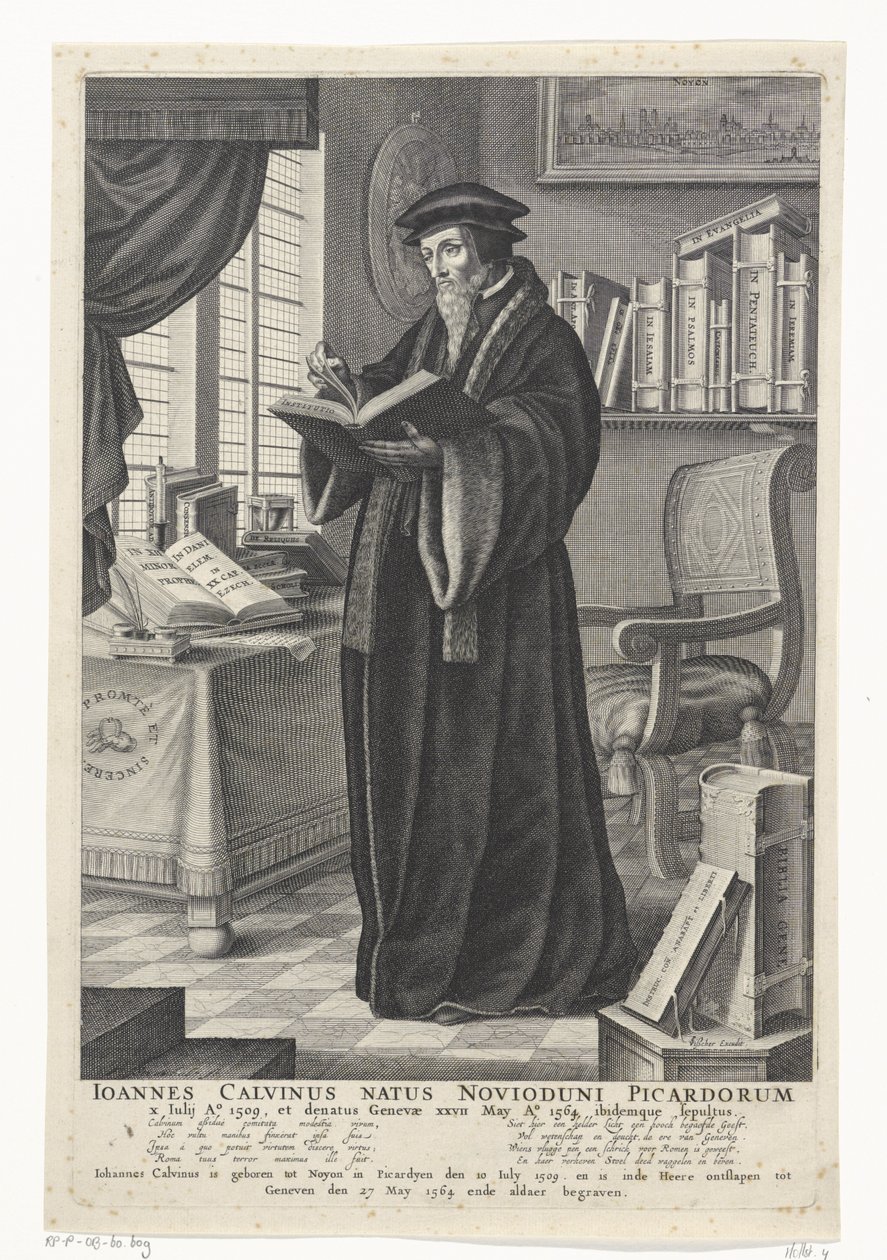 Jean Calvin door François Stuerhelt