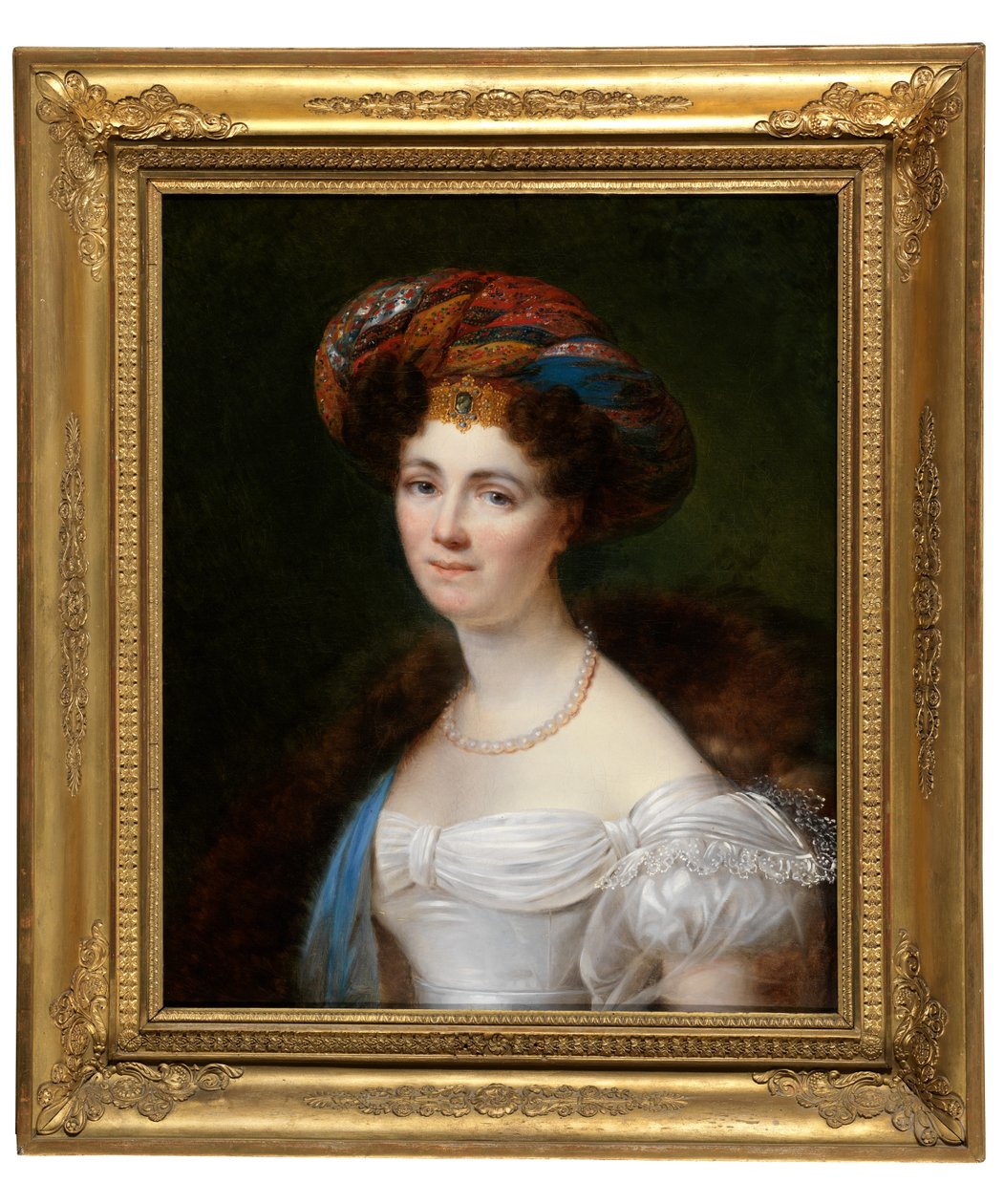 Portret van Josephine Victoire Meslier-Duvey door François-Joseph Kinsoen