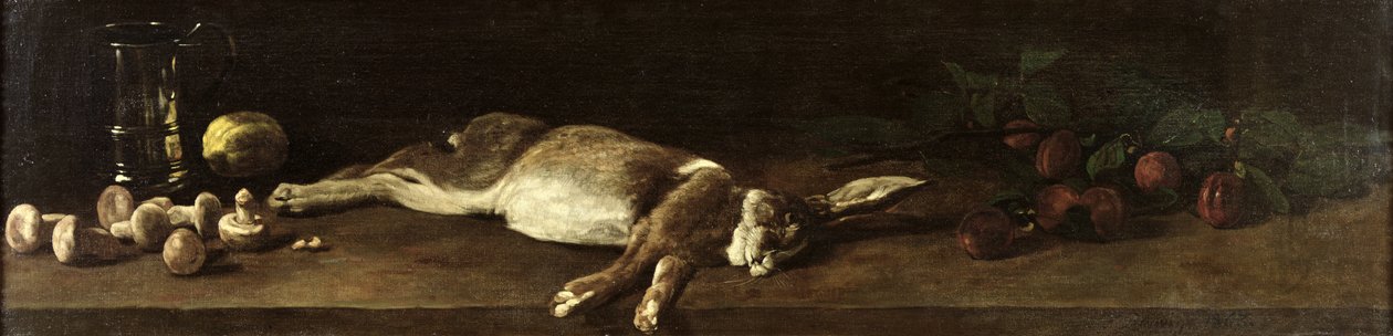 Stilleven met een haas door François Bonvin