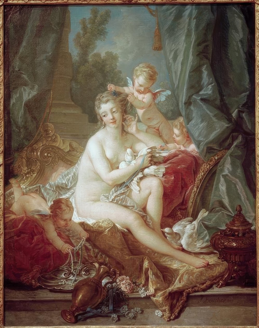 De Toilette van Venus door François Boucher