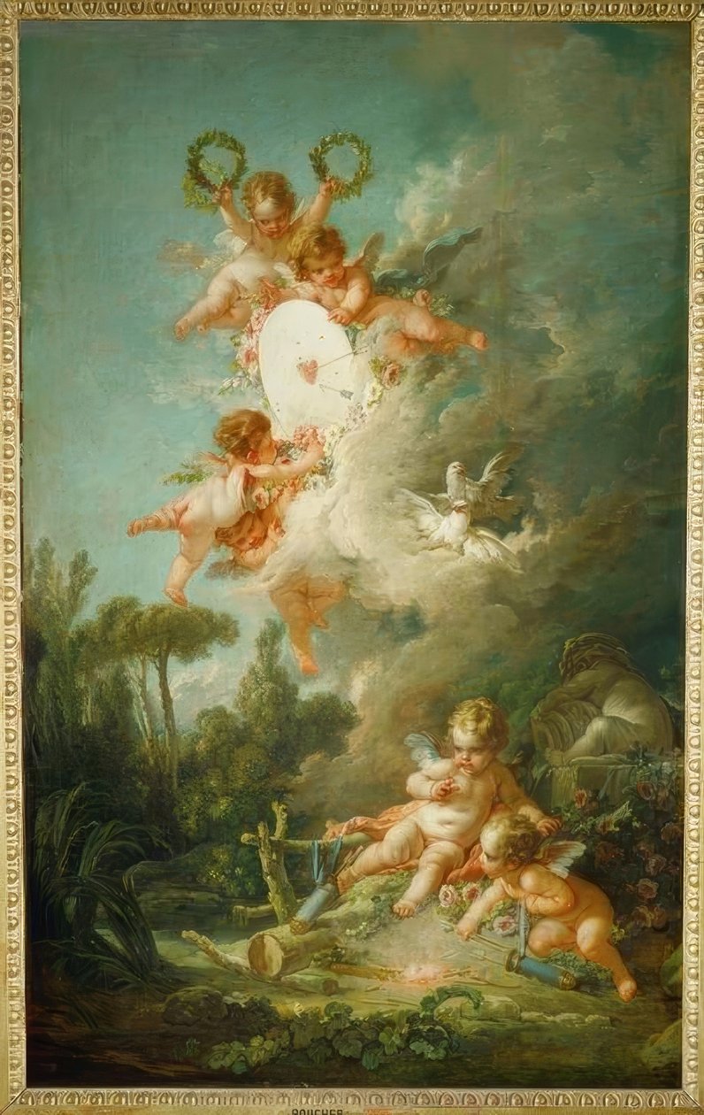 Het doel van de liefde door François Boucher