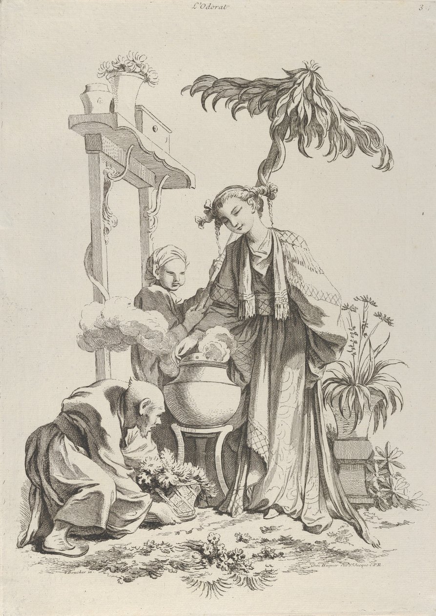 Geur, 1720-1770 door François Boucher