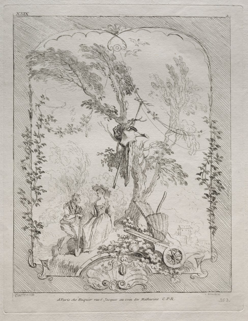 Het Aanzoek door François Boucher