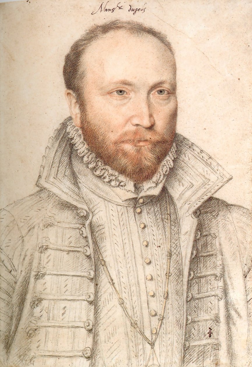 Antoine de Crussol door François Clouet