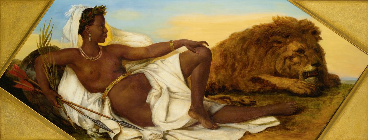 François Dubois Allegorieën van de continenten Afrika door Francois Dubois