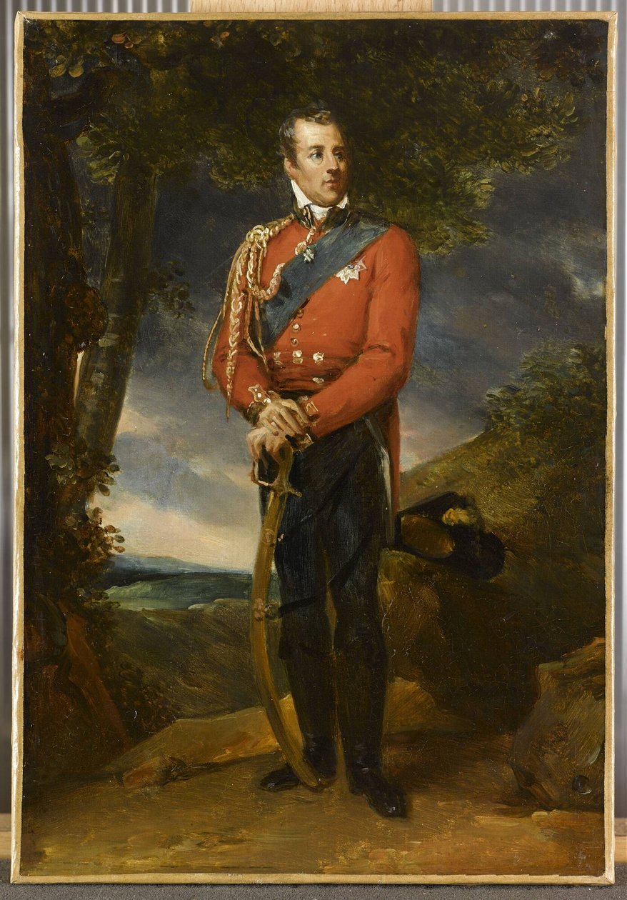 Frans:  Arthur Wellesley, duc de Wellington (1769-1852) Arthur Wellesley, hertog van Wellington (1769-1852) door François Gérard