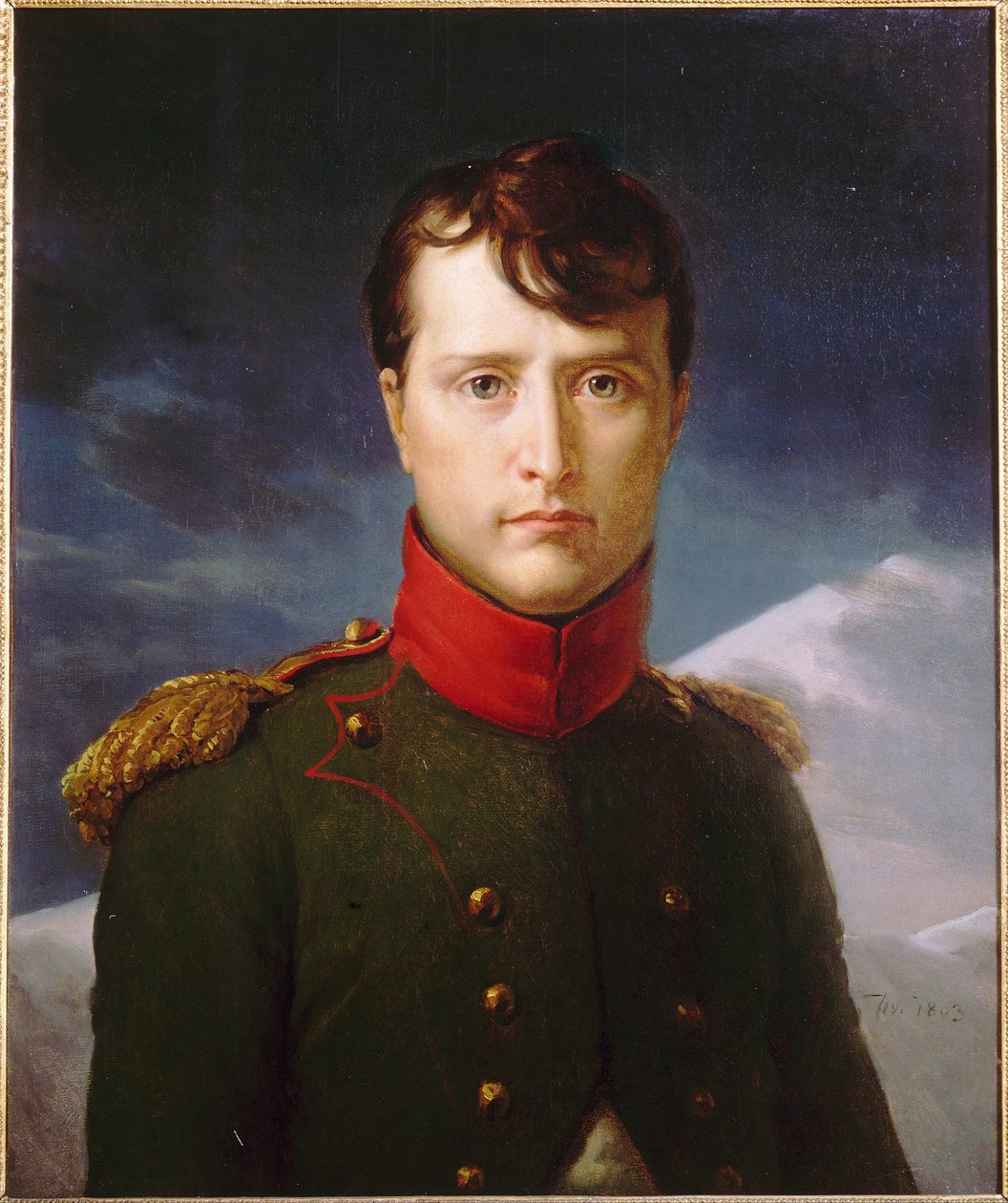 Napoleon Bonaparte Eerste Consul door François Gérard