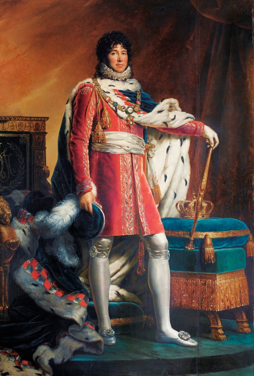 Portret van Joachim Murat, koning van Napels en van de Twee Siciliën, door François Gérard. door François Gérard