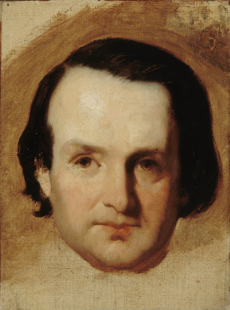 Portret van Victor Hugo 1802-1885, ca. 1835 door François Joseph Heim
